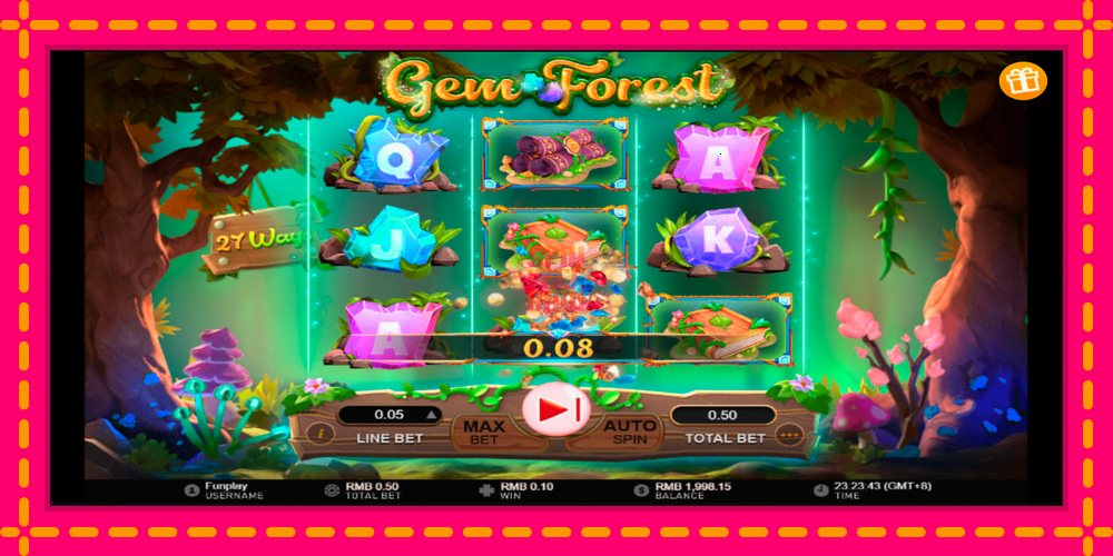 Gem Forest hrací automat s pohodlnými bonusmi, predstaviť si 4