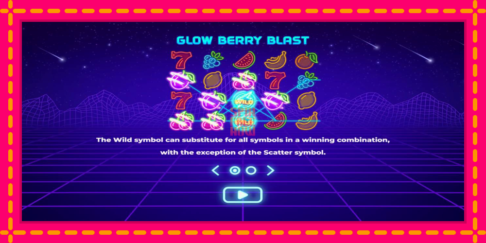 Glow Berry Blast hrací automat s pohodlnými bonusmi, predstaviť si 1