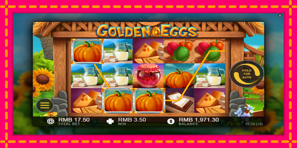 Golden Eggs hrací automat s pohodlnými bonusmi, predstaviť si 4