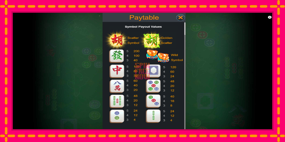 Golden Mahjong Deluxe hrací automat s pohodlnými bonusmi, predstaviť si 5