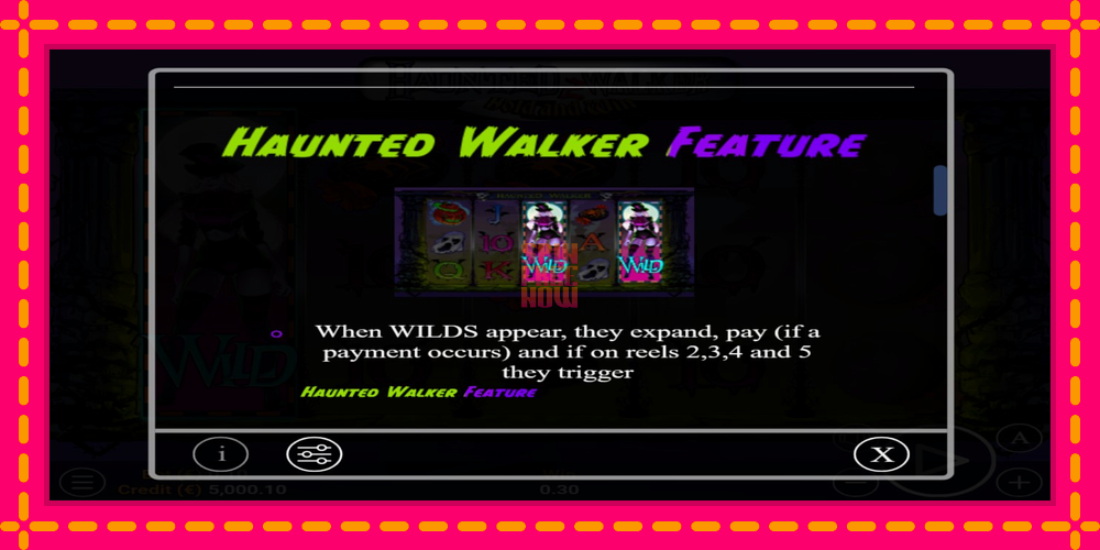 Haunted Walker 2 hrací automat s pohodlnými bonusmi, predstaviť si 5