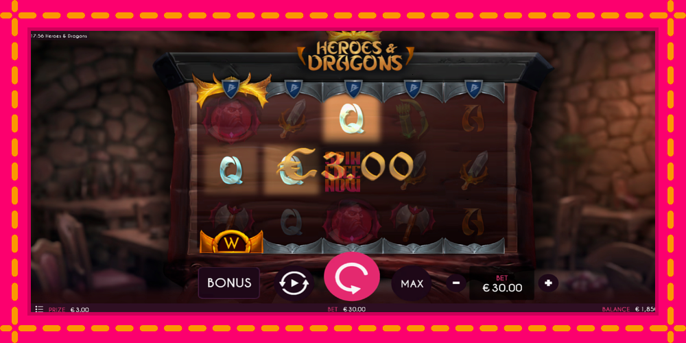 Heroes & Dragons hrací automat s pohodlnými bonusmi, predstaviť si 3