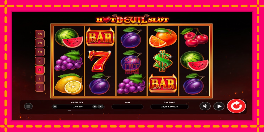 Hot Devil Slot hrací automat s pohodlnými bonusmi, predstaviť si 2