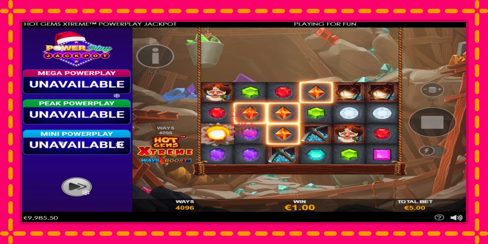 Hot Gems Xtreme PowerPlay Jackpot hrací automat s pohodlnými bonusmi, predstaviť si 3