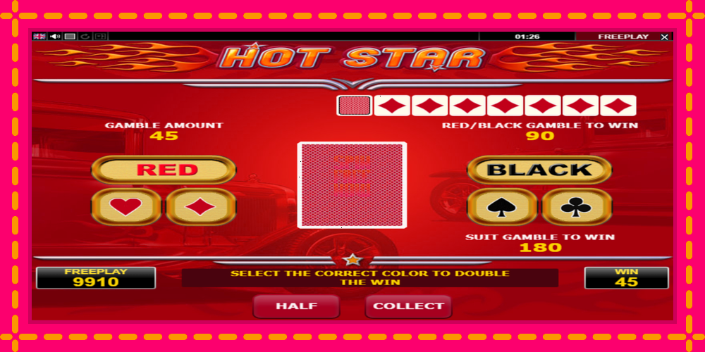 Hot Star hrací automat s pohodlnými bonusmi, predstaviť si 4