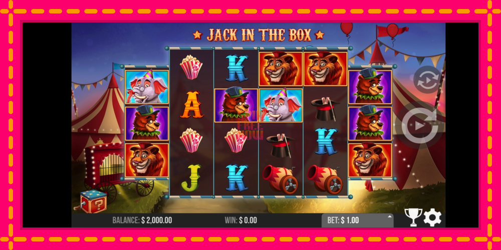 Jack in the Box hrací automat s pohodlnými bonusmi, predstaviť si 2