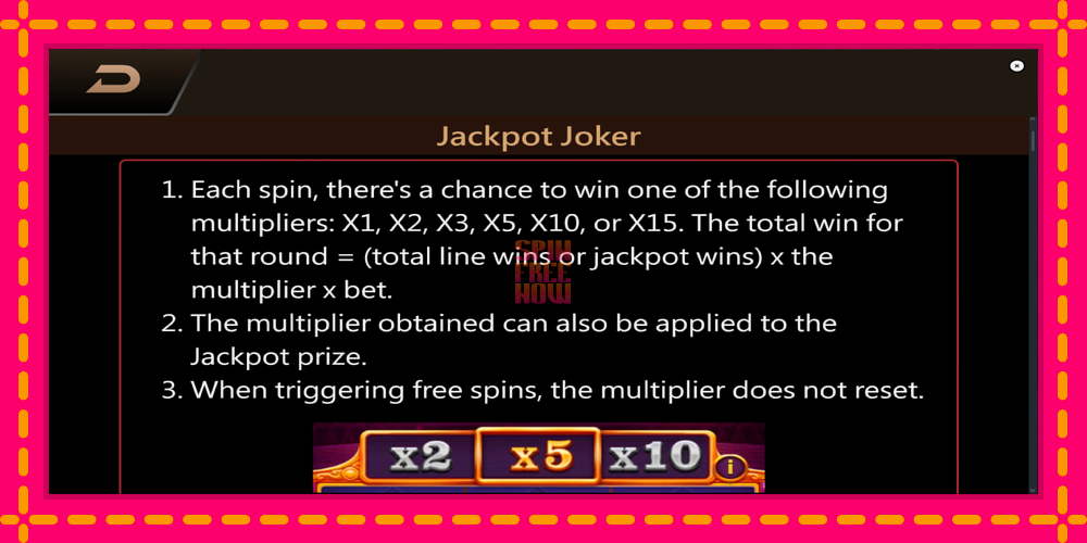 Jackpot Joker hrací automat s pohodlnými bonusmi, predstaviť si 6