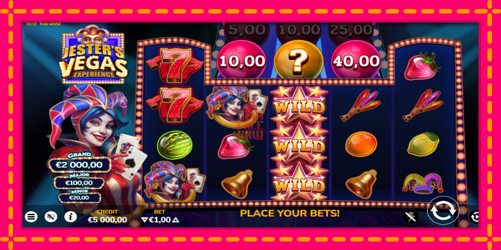 Jesters Vegas Experience hrací automat s pohodlnými bonusmi, predstaviť si 2