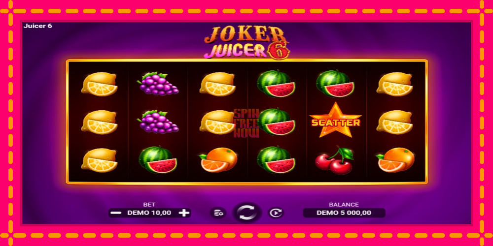 Joker Juicer 6 hrací automat s pohodlnými bonusmi, predstaviť si 2