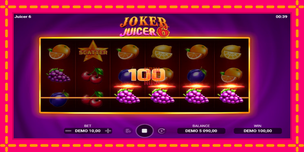 Joker Juicer 6 hrací automat s pohodlnými bonusmi, predstaviť si 3