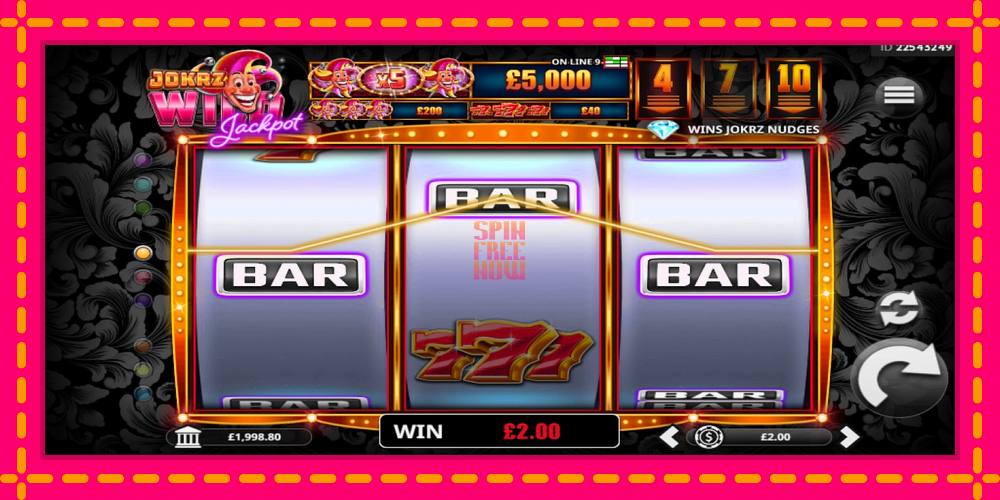 Jokrz Wild Jackpot hrací automat s pohodlnými bonusmi, predstaviť si 4