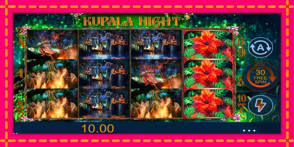 Kupala Night hrací automat s pohodlnými bonusmi, predstaviť si 3