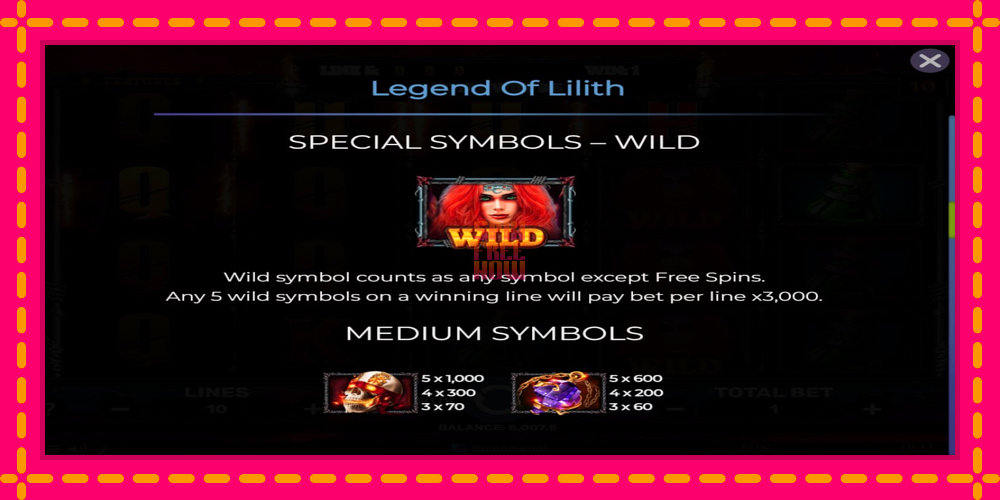 Legend of Lilith hrací automat s pohodlnými bonusmi, predstaviť si 5