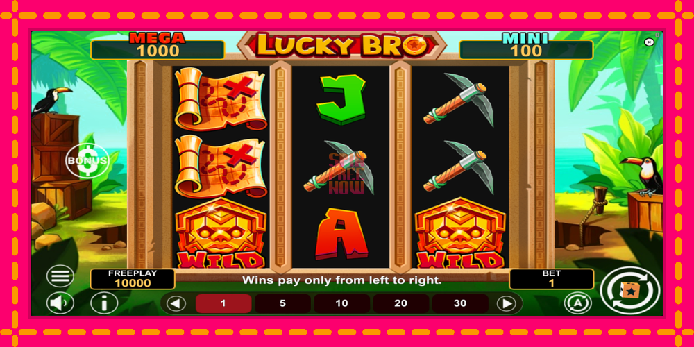 Lucky Bro Hold & Win hrací automat s pohodlnými bonusmi, predstaviť si 2