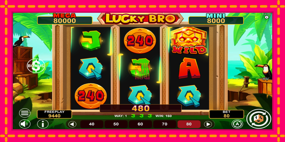 Lucky Bro Hold & Win hrací automat s pohodlnými bonusmi, predstaviť si 3