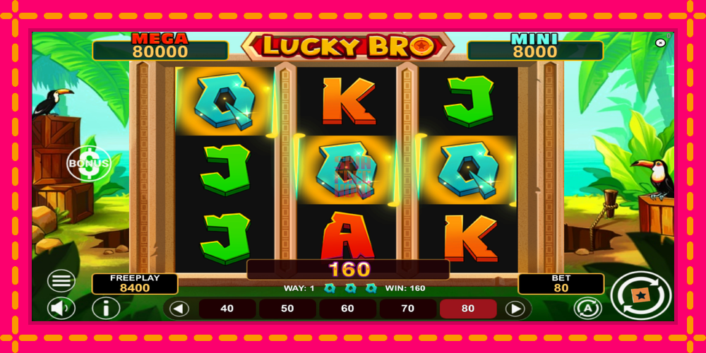 Lucky Bro Hold & Win hrací automat s pohodlnými bonusmi, predstaviť si 4