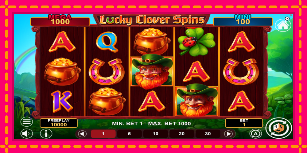 Lucky Clover Spins hrací automat s pohodlnými bonusmi, predstaviť si 2