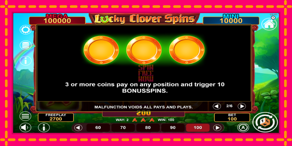 Lucky Clover Spins hrací automat s pohodlnými bonusmi, predstaviť si 6