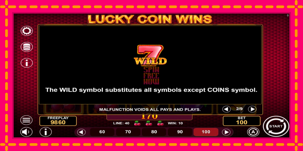 Lucky Coin Wins hrací automat s pohodlnými bonusmi, predstaviť si 5