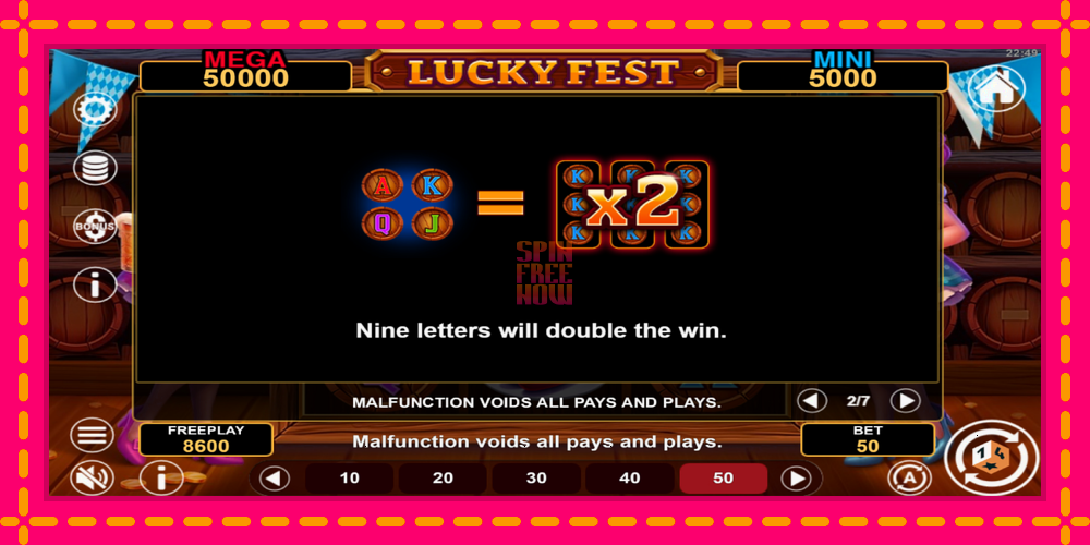 Lucky Fest Hold & Win hrací automat s pohodlnými bonusmi, predstaviť si 6