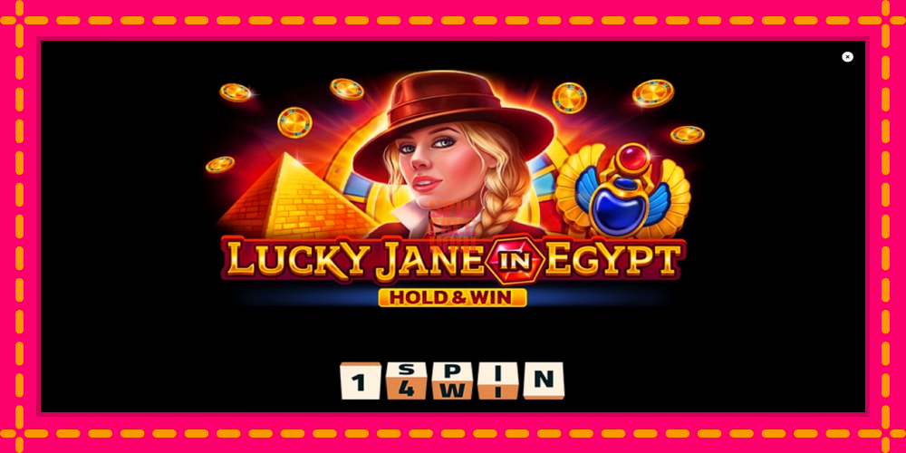 Lucky Jane in Egypt Hold & Win hrací automat s pohodlnými bonusmi, predstaviť si 1