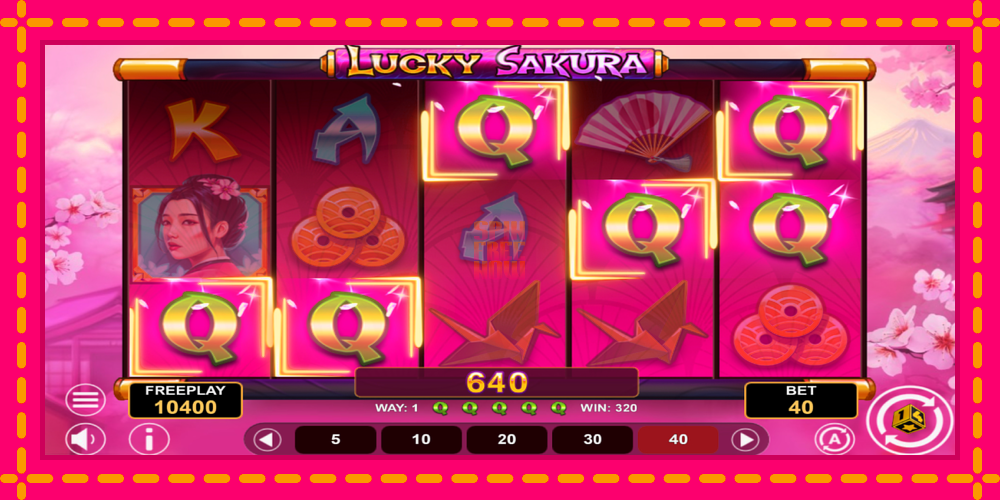 Lucky Sakura Win Spins hrací automat s pohodlnými bonusmi, predstaviť si 3