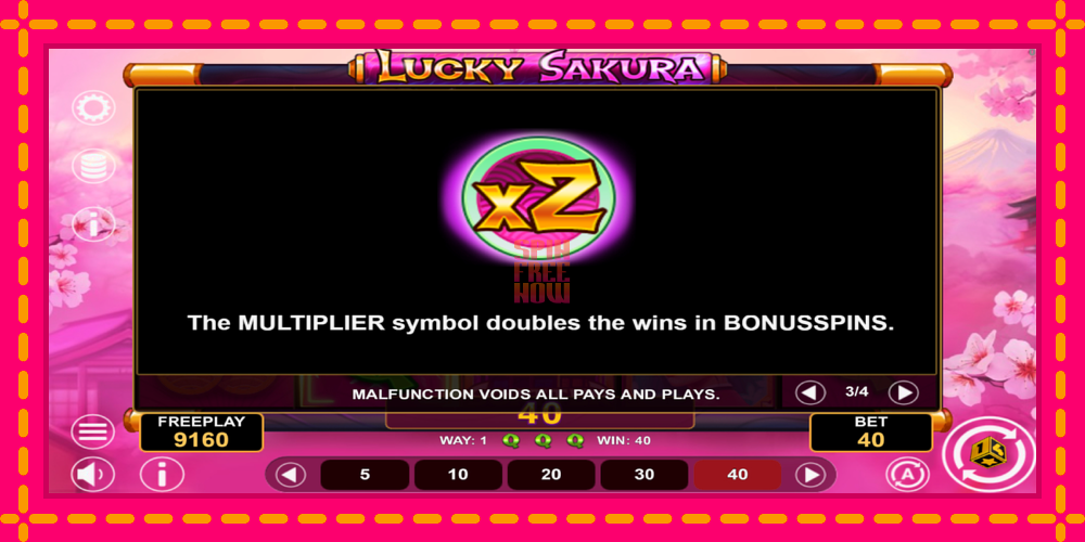 Lucky Sakura Win Spins hrací automat s pohodlnými bonusmi, predstaviť si 7