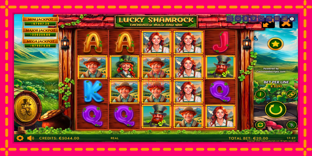 Lucky Shamrock - Enchanted Hold and Win hrací automat s pohodlnými bonusmi, predstaviť si 2