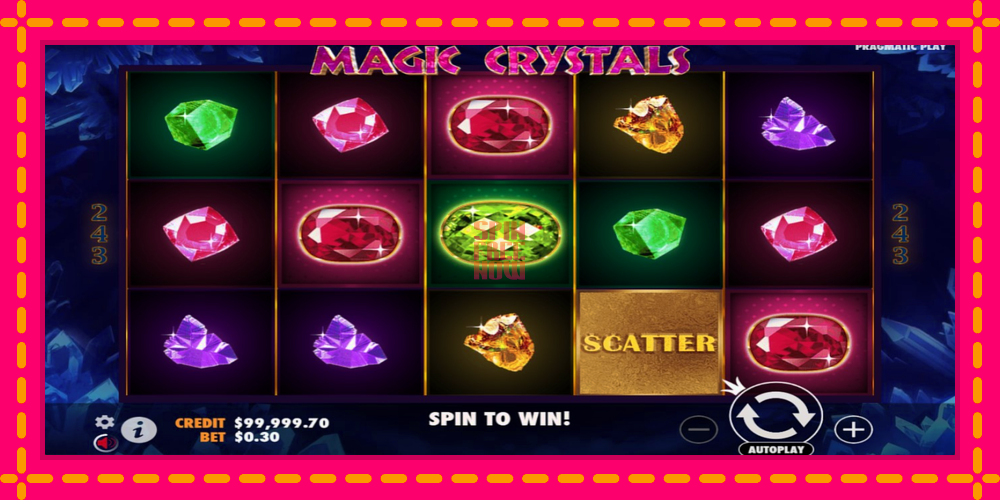 Magic Crystals hrací automat s pohodlnými bonusmi, predstaviť si 2