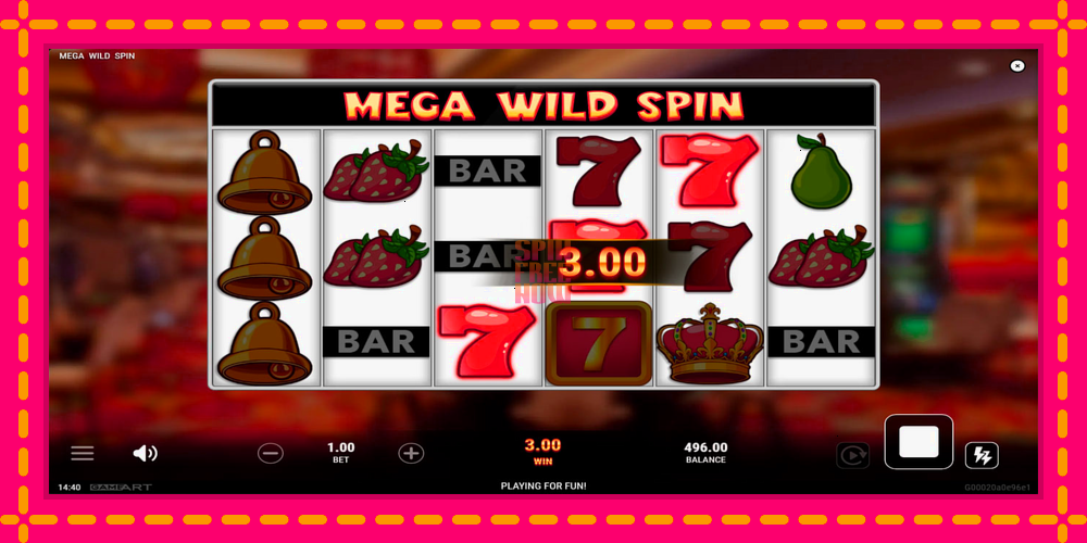 Mega Wild Spin hrací automat s pohodlnými bonusmi, predstaviť si 2