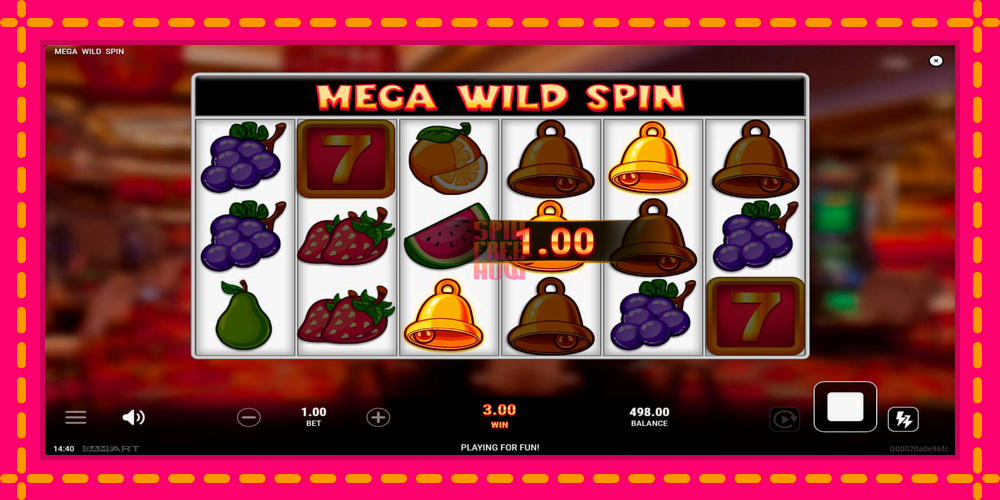 Mega Wild Spin hrací automat s pohodlnými bonusmi, predstaviť si 3