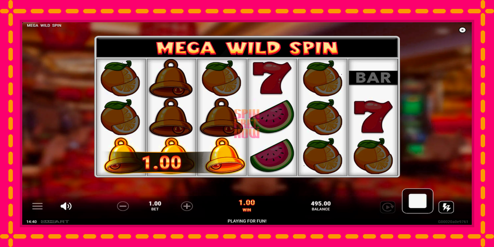 Mega Wild Spin hrací automat s pohodlnými bonusmi, predstaviť si 4