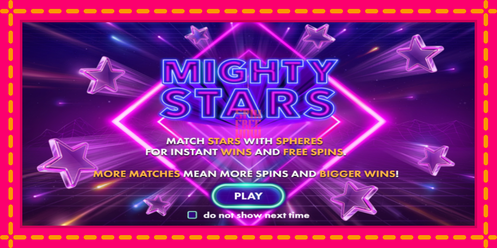 Mighty Stars hrací automat s pohodlnými bonusmi, predstaviť si 1