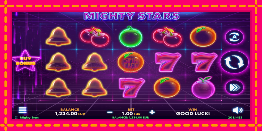 Mighty Stars hrací automat s pohodlnými bonusmi, predstaviť si 2