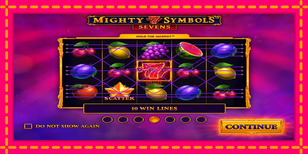 Mighty Symbols: Sevens hrací automat s pohodlnými bonusmi, predstaviť si 2