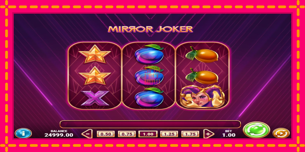 Mirror Joker hrací automat s pohodlnými bonusmi, predstaviť si 2