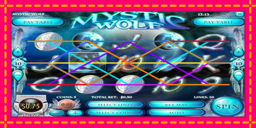 Mystic Wolf hrací automat s pohodlnými bonusmi, predstaviť si 2