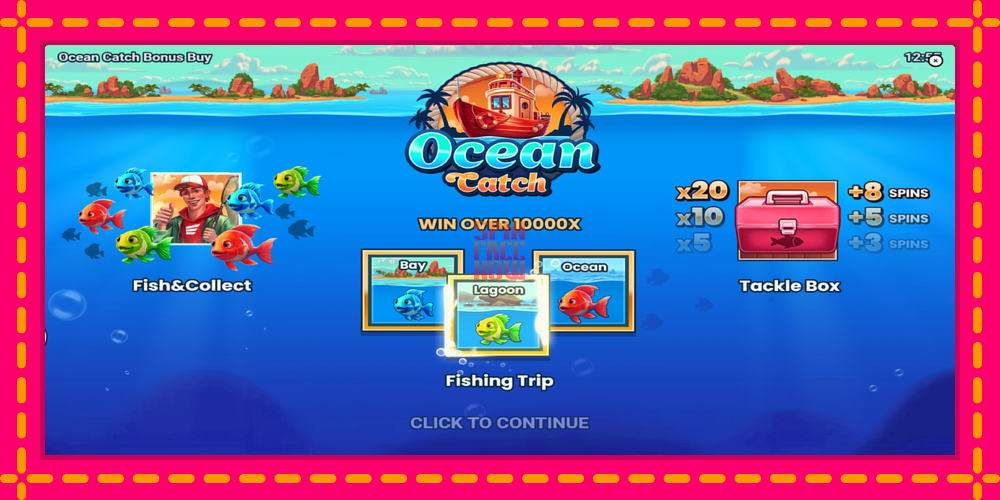 Ocean Catch Bonus Buy hrací automat s pohodlnými bonusmi, predstaviť si 1