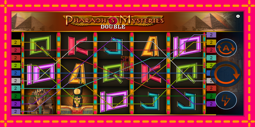 Pharaons Mysteries Double hrací automat s pohodlnými bonusmi, predstaviť si 2