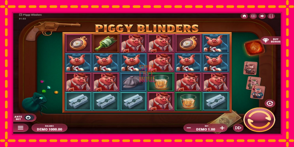 Piggy Blinders hrací automat s pohodlnými bonusmi, predstaviť si 1