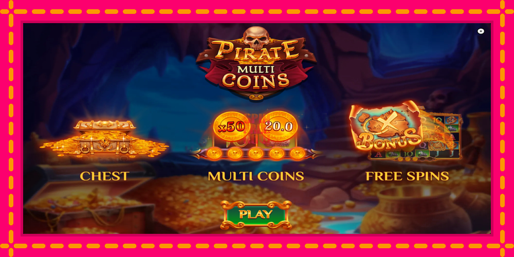 Pirate Multi Coins hrací automat s pohodlnými bonusmi, predstaviť si 1