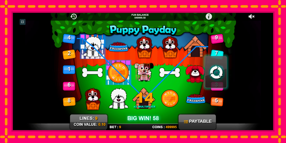 Puppy Payday hrací automat s pohodlnými bonusmi, predstaviť si 2