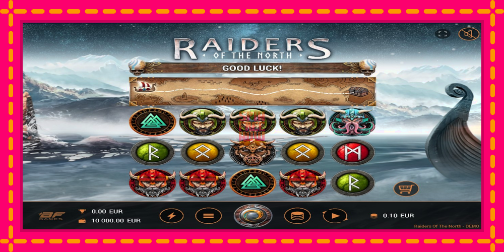 Raiders of the North hrací automat s pohodlnými bonusmi, predstaviť si 1