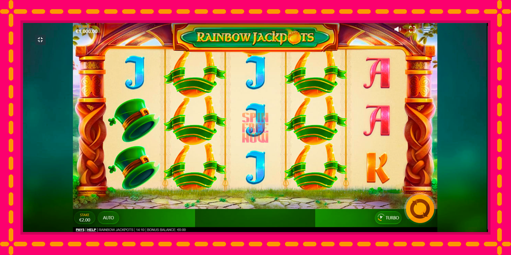 Rainbow Jackpots hrací automat s pohodlnými bonusmi, predstaviť si 1