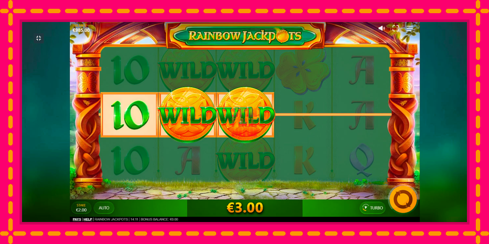 Rainbow Jackpots hrací automat s pohodlnými bonusmi, predstaviť si 3