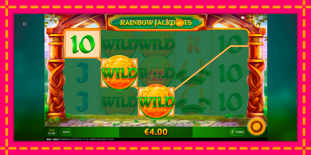 Rainbow Jackpots hrací automat s pohodlnými bonusmi, predstaviť si 4