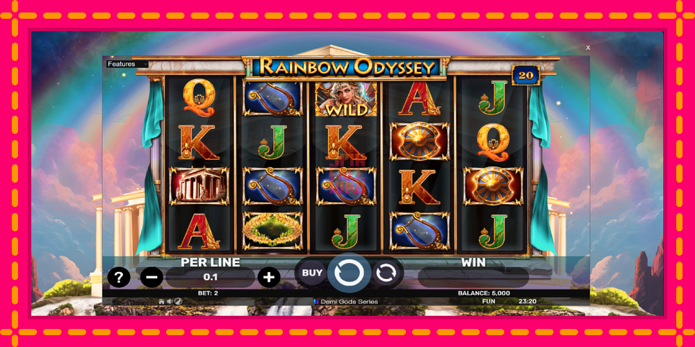 Rainbow Odyssey hrací automat s pohodlnými bonusmi, predstaviť si 2