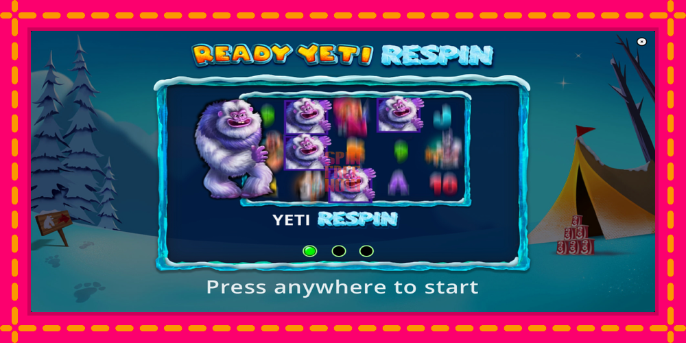 Ready Yeti Respin hrací automat s pohodlnými bonusmi, predstaviť si 1