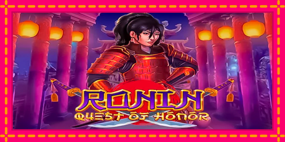 Ronin - Quest of Honor hrací automat s pohodlnými bonusmi, predstaviť si 1