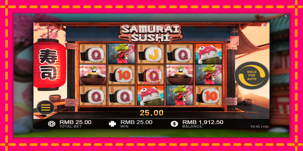 Samurai Sushi hrací automat s pohodlnými bonusmi, predstaviť si 4